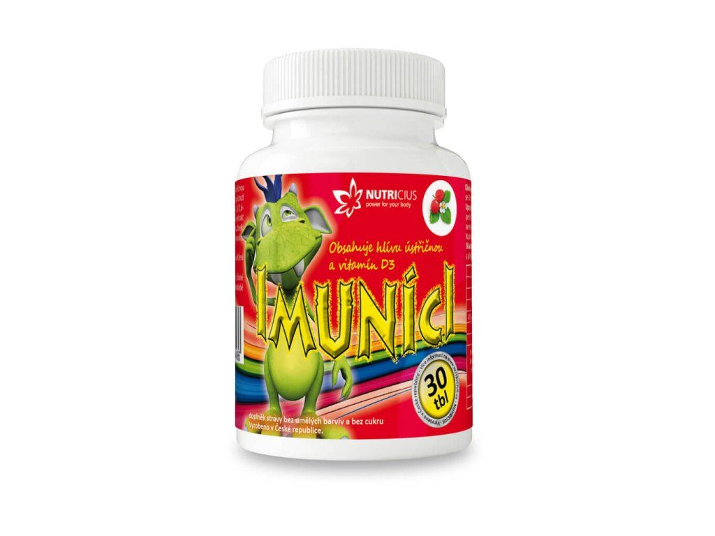 Imuníci Hlíva ústřičná s vitaminem D pro děti