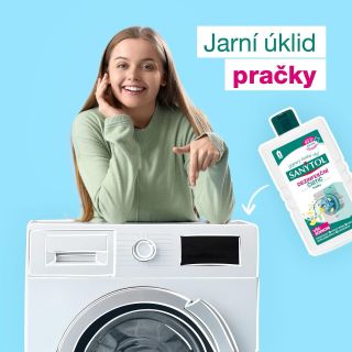 Jarní úklid není jen o mytí oken a vytírání podlah – nezapomeňte na svého největšího pomocníka při praní! 🧼💧 Při častém...